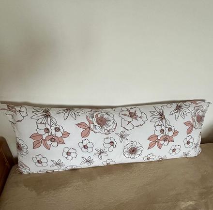 Veľký vankúš zn.bellatex 45x120 cm + 2 obliečky, šírka (cm): 45,dĺžka (cm): 120