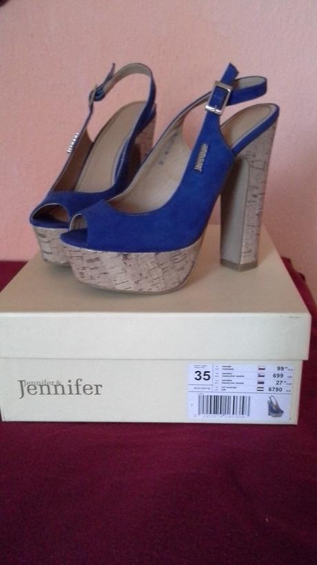 Sandalky na platforme, 35