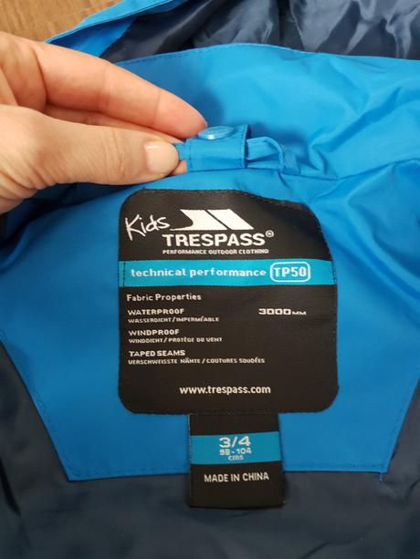 Zimná nepremokavá bunda, 98