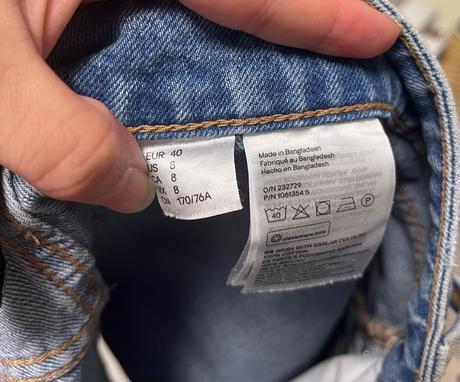 Kratasy s vysokým pasom, h&m,l