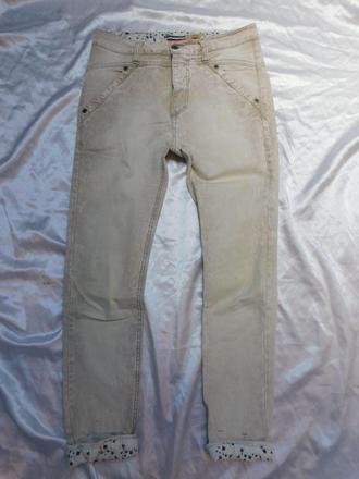 Damske kvalitne trendy strečove rifle, pleas,36