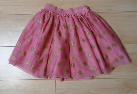 Bodkovaná suknička, h&m,116
