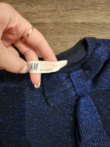 Krasne trblietave 110/116, h&m,110