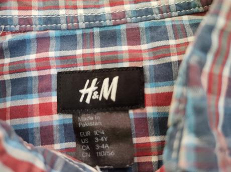 Košeľa, h&m,104