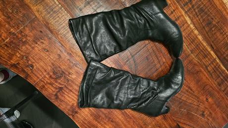Kožené oteplené čižmy, 39