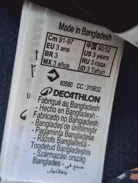 Overal decathlon 92/98, decathlon,98