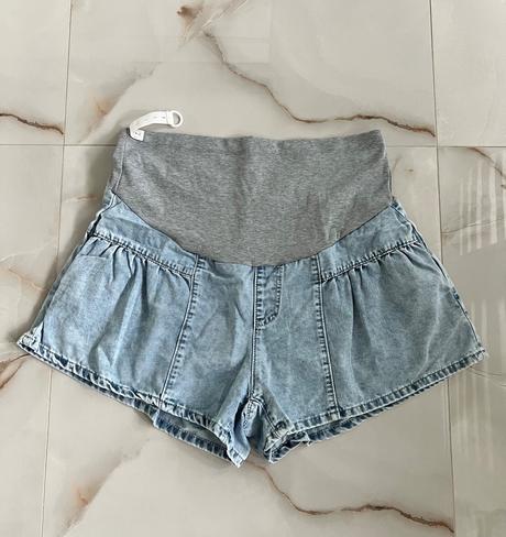 Tehotenské kraťasy top stav, l