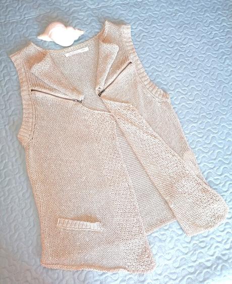 Yaya-ľanová (z úpletu) vesta, l