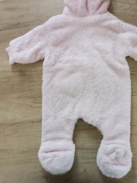Ružový dievčenský teply overal, f&f,62