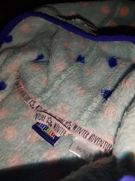 Detská fleecová mikina 86/92, lupilu,86