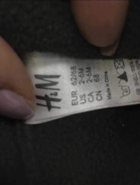 Čiapočka na zavezovanie, h&m,68