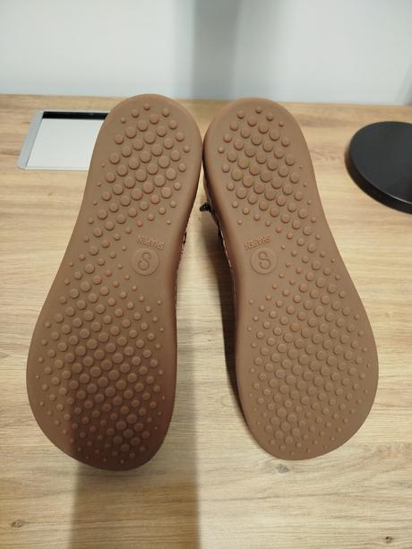 Shapen barefoot členkové čižmy divine brown, 40