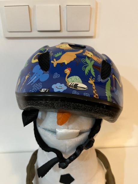 Detská prilba na bicykel 2x pouzita, xs
