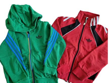 2x adidas mikina, veľ. 98, adidas,98