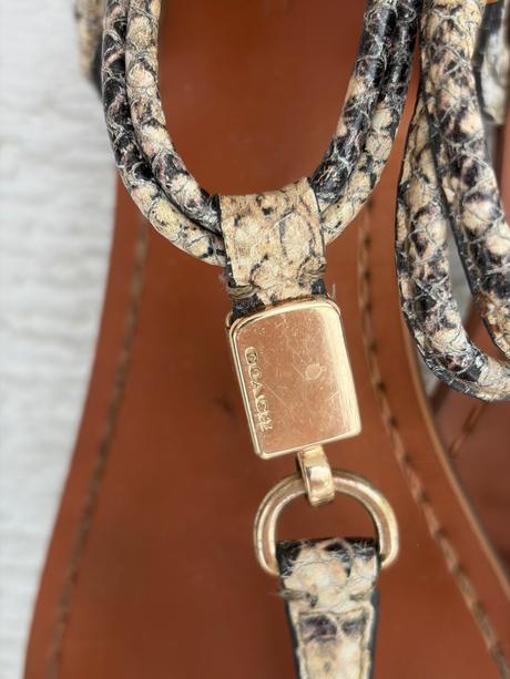 Coach znackove kozene sandale zabky pc 149e 371/2, 37