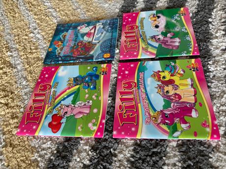 Miniknižky filly 3ks,