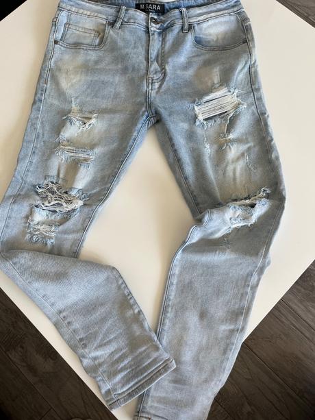 Pánske rifle slim, 34