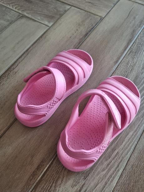 Gumové sandále na suchý zips tesco sandálky, f&f,28