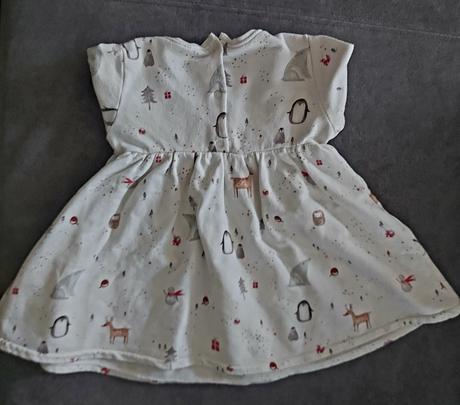 Krásne vianočné šaty zn. next, 80