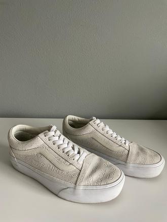 Old skool platform, vans,37