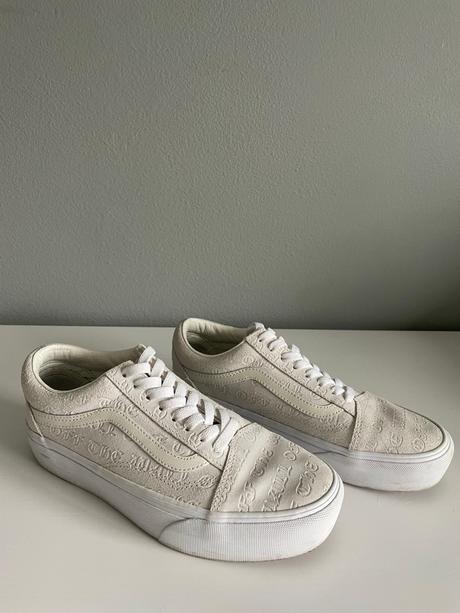Old skool platform, vans,37