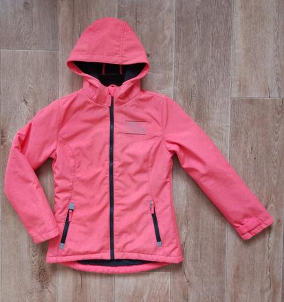 Zimná softshellová bunda, kik,140