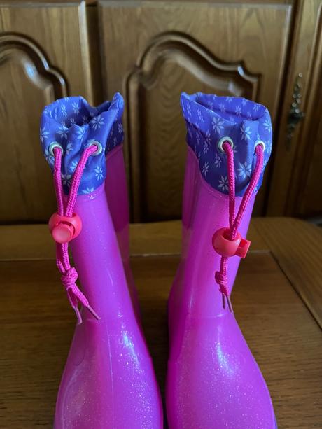 Zateplené trblietavé gumáčiky ľadové kráľovstvo, disney,30