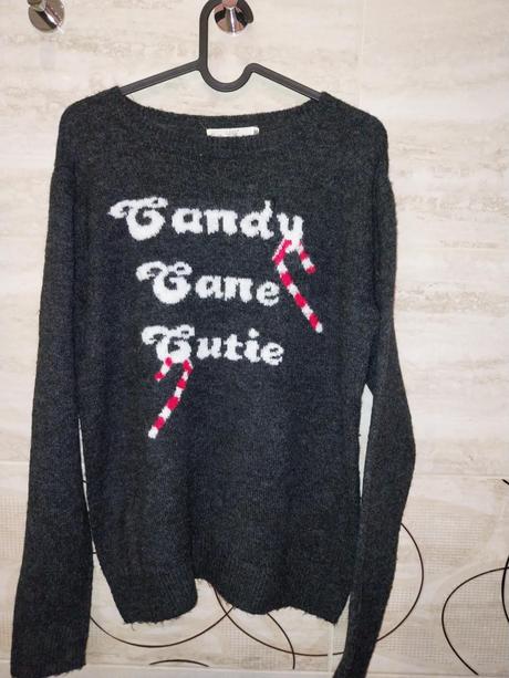 Vianočný sveter, h&m,l