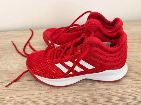 Detské tenisky adidas červené, veľ. 33, adidas,33