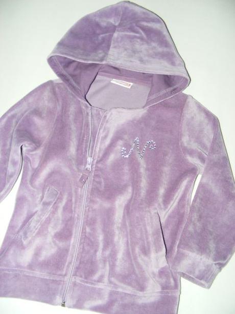 Velúrová mikina zn. next - 104/110, next,104