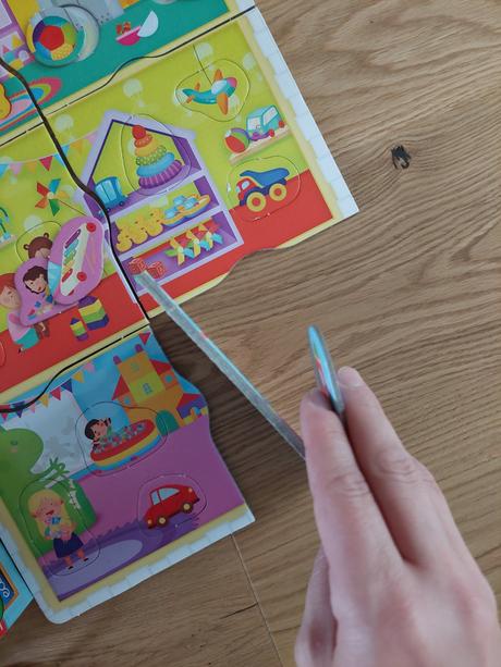 Montessori box - toy shop, 