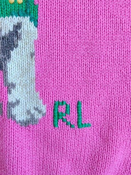 Ralph lauren originál dievčensky sveter 6r, ralph lauren,122
