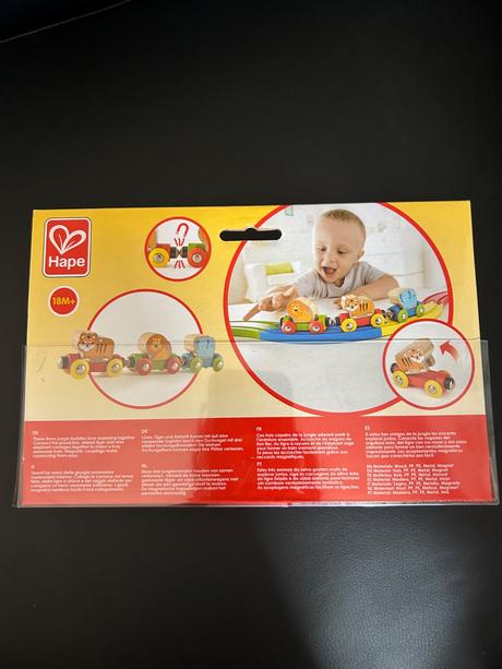 Hape nove magneticke vlaciky džungla,