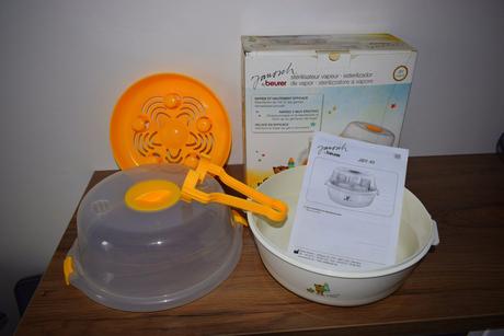 Parný sterilizátor zn. beurer na 5 fliaš, beurer