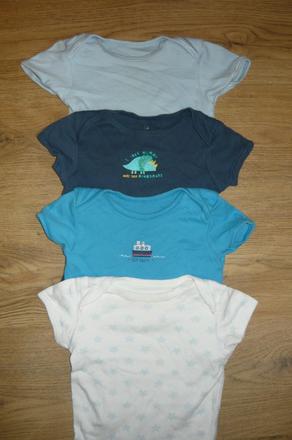 Body s krátkým rukávom -80/86, 86