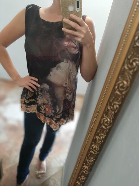 Miss miss tunika top s-m-l, l