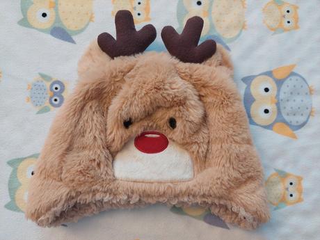 Vianočná hrejivá čiapka sob zn.nutmeg veľ.80/86, nutmeg,86