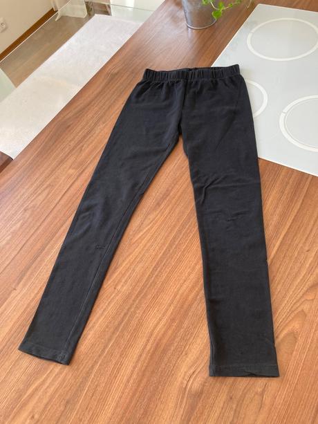 Zateplené leginy, h&m,140
