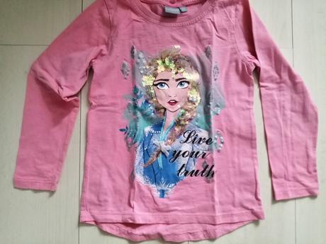 Tričko pre dievčatka frozen vel 122/6, 122