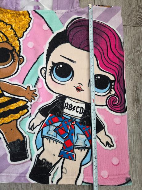 Pončo osuška detská na pláž lolky, 