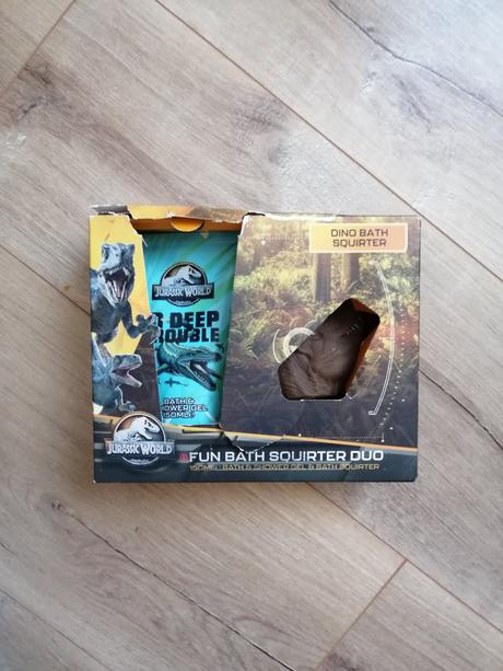 Sprchový gél so strekáčom dino jursky park, 