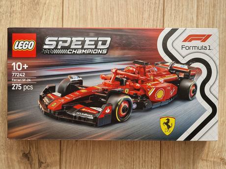 Lego speed champions 77242 pretekárske auto ferrar, 