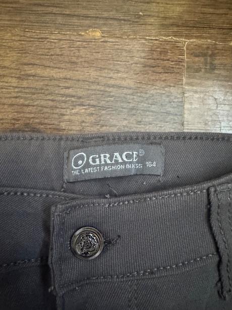 Pevnejšie elastické legíny / nohavice, grace,140