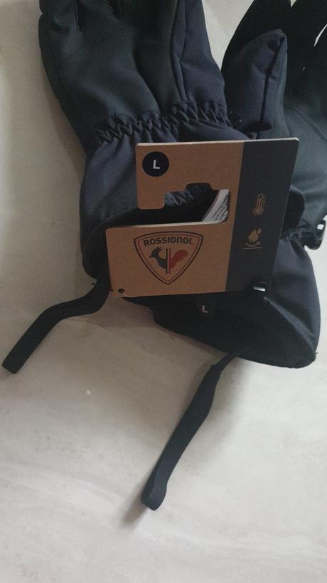 Pánske rukavice, velkost l , zn. rossignol  nové, l
