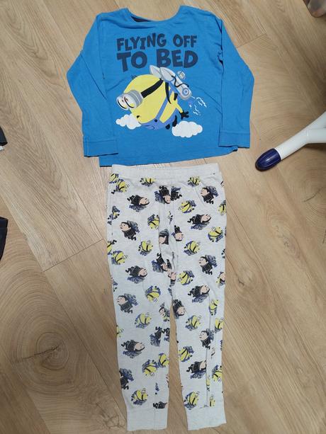 3x dvojdielne unisex pyzamka 110/116, next,110