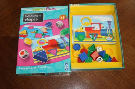 Hra farby a tvary - od 3 rokov,