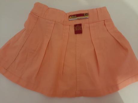 Marhuľová riflová suknička kenvelo kids veľ.2 (na, kenvelo,116