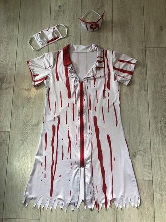 Damsky kostym zombie sestrička m,