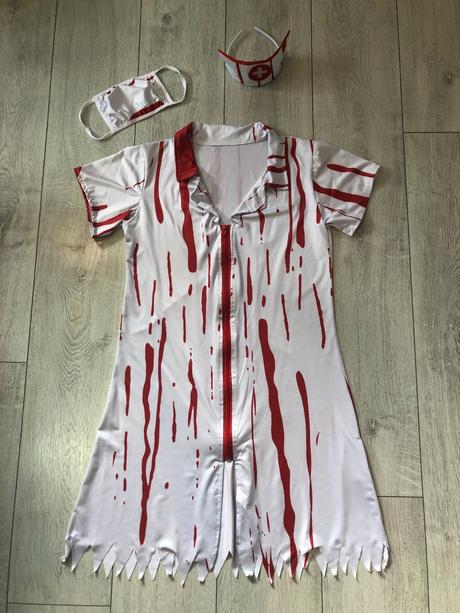 Damsky kostym zombie sestrička m,