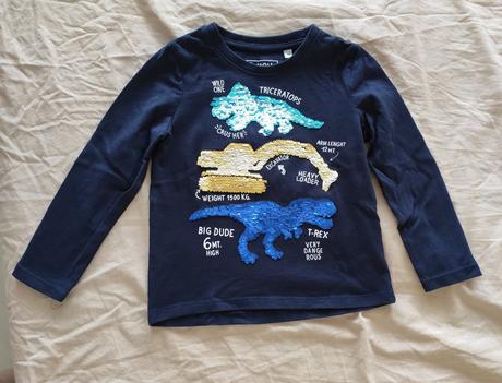 Tricko s flitrami, c&a,98